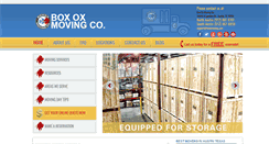Desktop Screenshot of boxoxmoving.com